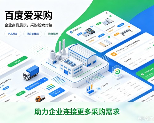 比如百度爱采购